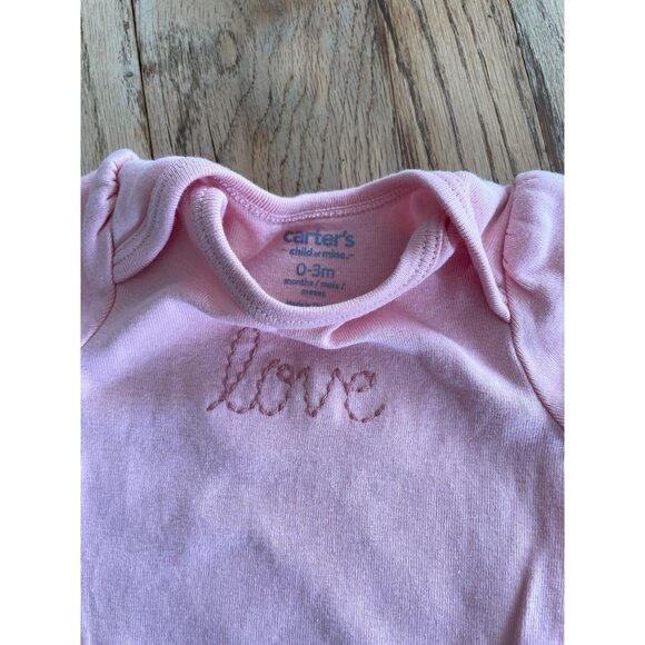 Carter's Baby T-Shirts Bodysuit Leggings Size 3 Months Girls Lot of 11 Pieces - Picture 3 of 8